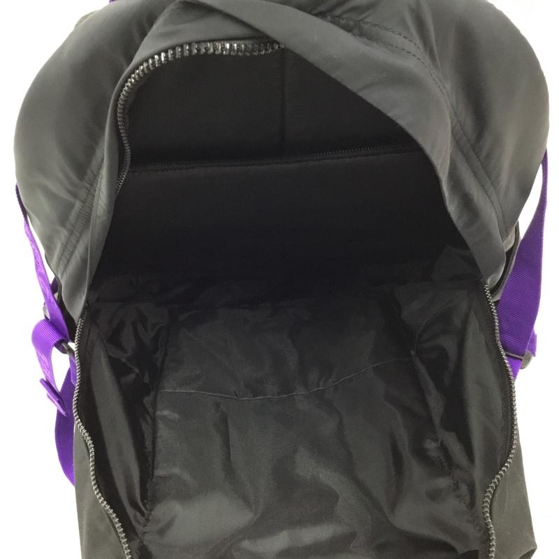 ザ ノースフェイス パープルレーベル THE NORTH FACE PURPLE LABEL リュックサック、デイパック リュックサック、デイバッグ NN7905N CORDURA Nylon DayPack ロゴ、文字 黒 / ブラック / X 紫 / パープル /  メンズ USED 古着 中古 10105240