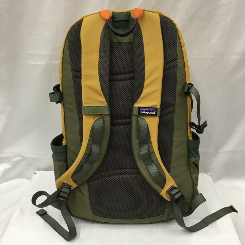 パタゴニア patagonia リュックサック、デイパック リュックサック、デイバッグ 47910FA13 ナイロン バックパック Refugio28L ロゴ、文字 橙 / オレンジ / X 黒 / ブラック / X カーキ / カーキ /  メンズ USED 古着 中古 10105241