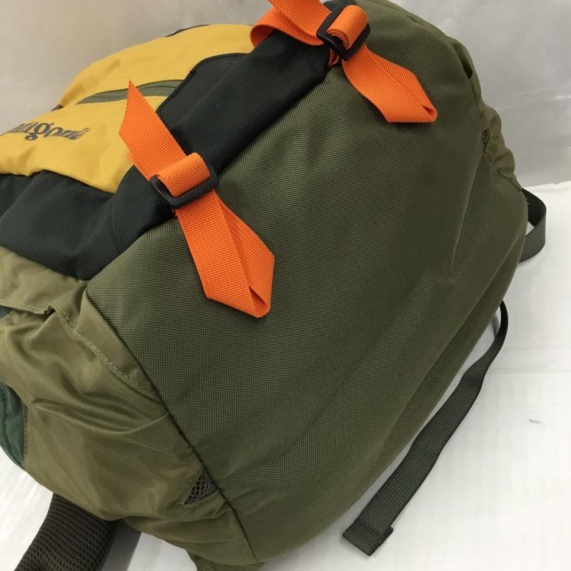 パタゴニア patagonia リュックサック、デイパック リュックサック、デイバッグ 47910FA13 ナイロン バックパック Refugio28L ロゴ、文字 橙 / オレンジ / X 黒 / ブラック / X カーキ / カーキ /  メンズ USED 古着 中古 10105241