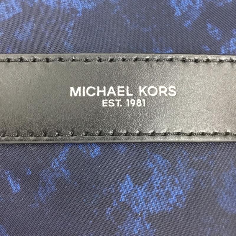 マイケルコース MICHAEL KORS ショルダーバッグ ショルダーバッグ ロゴ、文字 紺 / ネイビー / X 黒 / ブラック /  メンズ USED 古着 中古 10105244