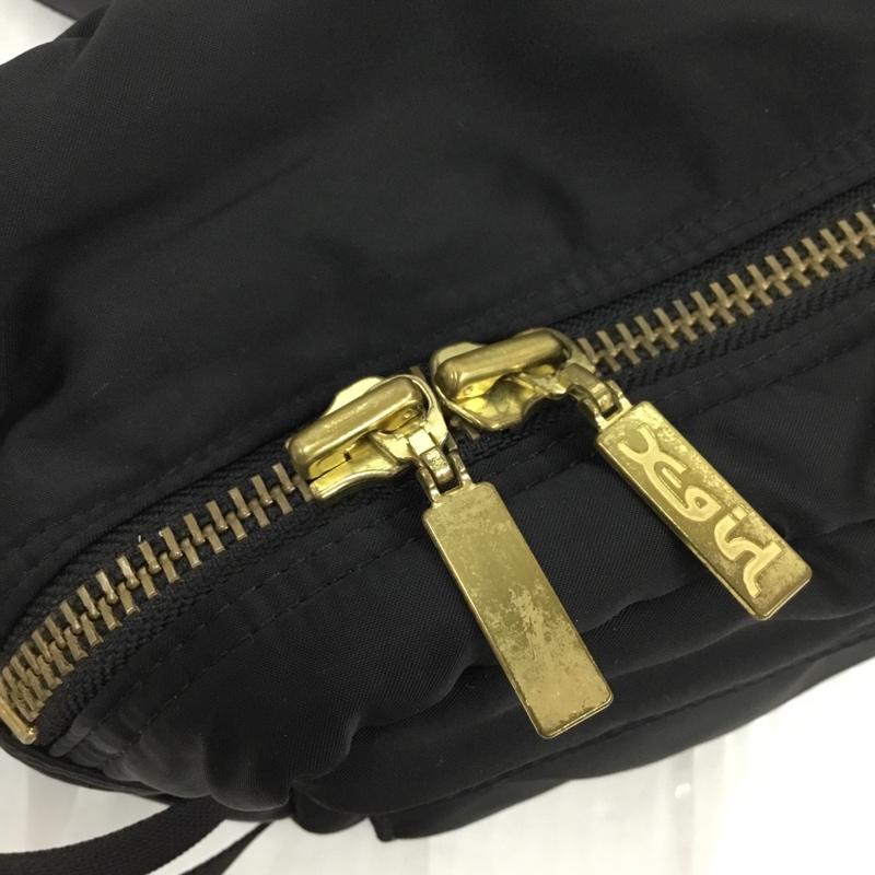 ポーター PORTER ウエストバッグ ウエストバッグ X-GIRL INSIDE LEOPARD WAIST BAG ロゴ、文字 黒 / ブラック / X 金 / ゴールド /  レディース USED 古着 中古 10105245