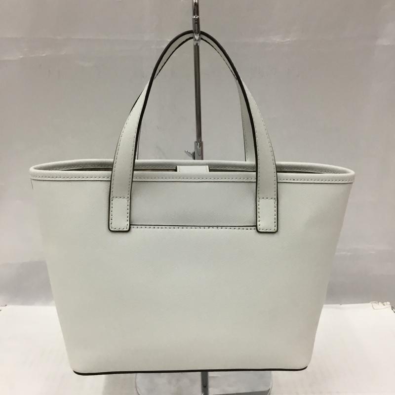 マイケルコース MICHAEL KORS ハンドバッグ ハンドバッグ 35F3GTVT5T レザー ロゴ、文字 白 / ホワイト / X 金 / ゴールド /  レディース USED 古着 中古 10105250