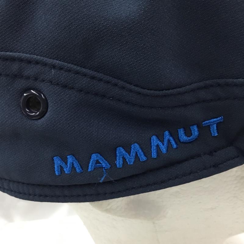 マムート Mammut 帽子 キャップ 1090-04270 Pokiok Soft Shell Cap アウトドア ロゴ、文字 紺 / ネイビー /  メンズ USED 古着 中古 10105256