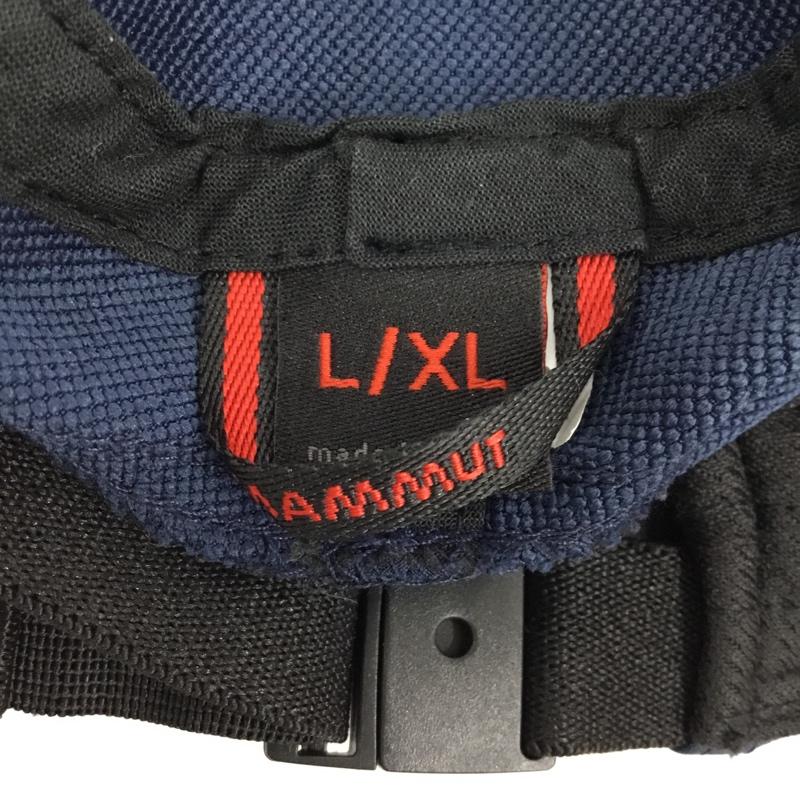 マムート Mammut 帽子 キャップ 1090-04270 Pokiok Soft Shell Cap アウトドア ロゴ、文字 紺 / ネイビー /  メンズ USED 古着 中古 10105256