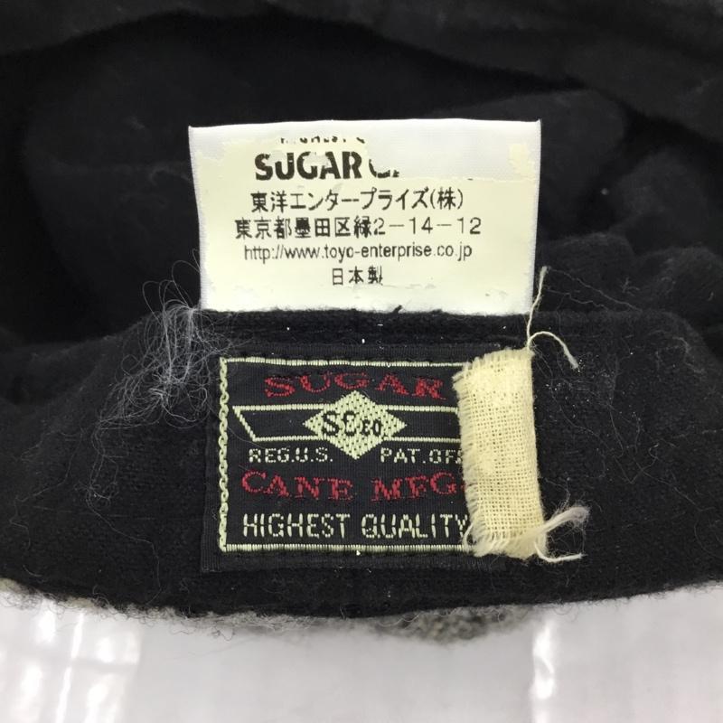 シュガーケーン SUGAR CANE 帽子 ハンチング ウール 無地 黒 / ブラック / X 灰 / グレー / X アイボリー / アイボリー /  メンズ USED 古着 中古 10105258