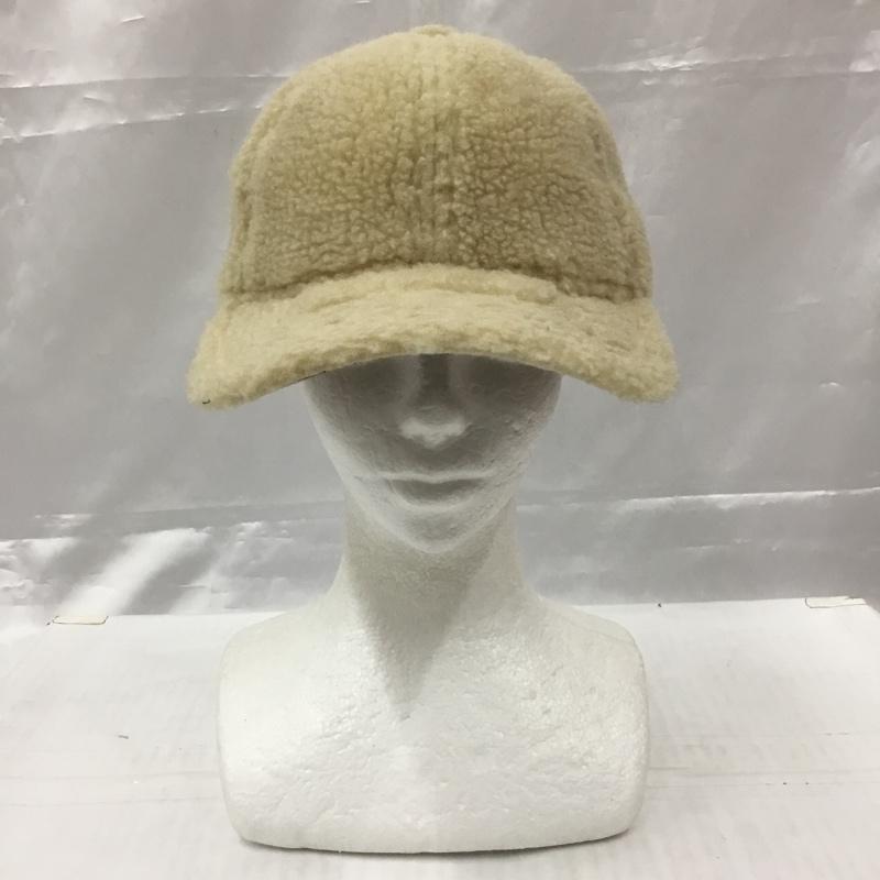 ニューエラ NEW ERA 帽子 キャップ ボア 9THIRTY ロゴ、文字 アイボリー / アイボリー /  レディース USED 古着 中古 10105259