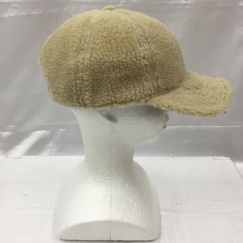 ニューエラ NEW ERA 帽子 キャップ ボア 9THIRTY ロゴ、文字 アイボリー / アイボリー /  レディース USED 古着 中古 10105259