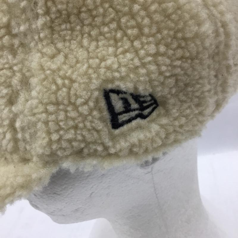 ニューエラ NEW ERA 帽子 キャップ ボア 9THIRTY ロゴ、文字 アイボリー / アイボリー /  レディース USED 古着 中古 10105259