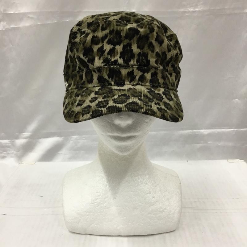 ニューエラ NEW ERA 帽子 キャップ 0505AA01-0110 RODEO CROWNS ロゴ ヒョウ柄・レオパード柄 カーキ / カーキ / X 黒 / ブラック / X 茶 / ブラウン /  メンズ USED 古着 中古 10105260