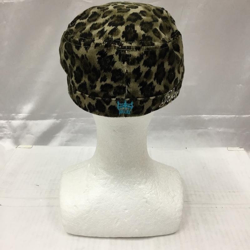 ニューエラ NEW ERA 帽子 キャップ 0505AA01-0110 RODEO CROWNS ロゴ ヒョウ柄・レオパード柄 カーキ / カーキ / X 黒 / ブラック / X 茶 / ブラウン /  メンズ USED 古着 中古 10105260