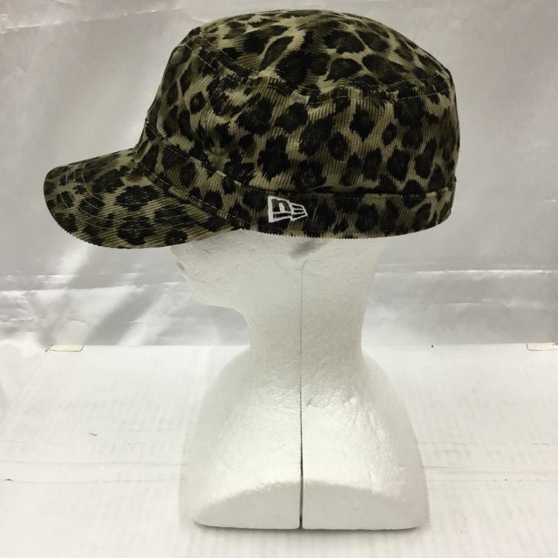 ニューエラ NEW ERA 帽子 キャップ 0505AA01-0110 RODEO CROWNS ロゴ ヒョウ柄・レオパード柄 カーキ / カーキ / X 黒 / ブラック / X 茶 / ブラウン /  メンズ USED 古着 中古 10105260