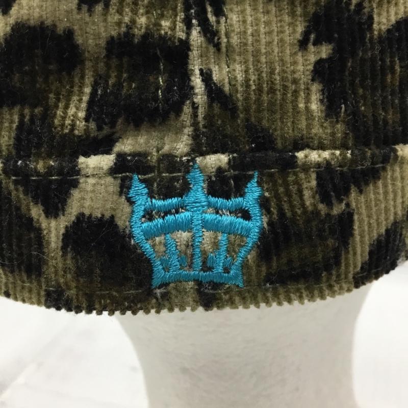 ニューエラ NEW ERA 帽子 キャップ 0505AA01-0110 RODEO CROWNS ロゴ ヒョウ柄・レオパード柄 カーキ / カーキ / X 黒 / ブラック / X 茶 / ブラウン /  メンズ USED 古着 中古 10105260