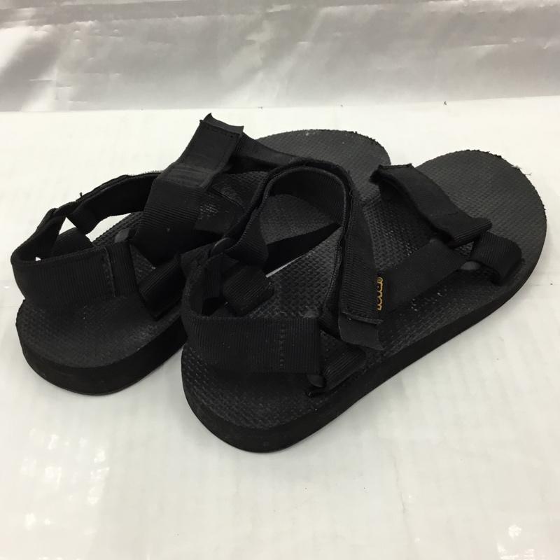 テバ Teva サンダル サンダル スポーツサンダル ロゴ、文字 黒 / ブラック /  メンズ USED 古着 中古 10105261