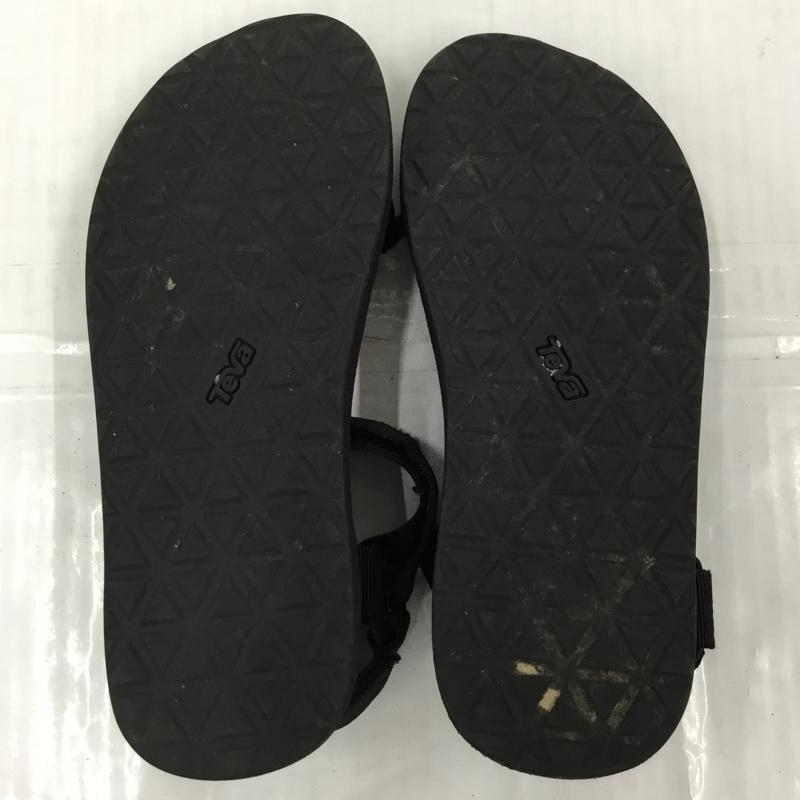 テバ Teva サンダル サンダル スポーツサンダル ロゴ、文字 黒 / ブラック /  メンズ USED 古着 中古 10105261