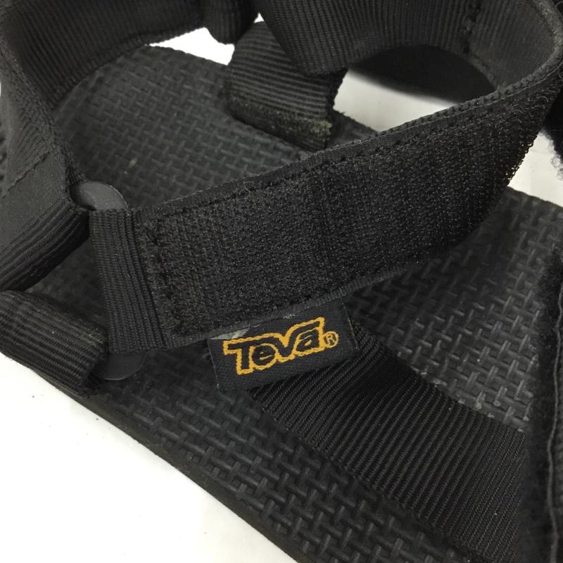 テバ Teva サンダル サンダル スポーツサンダル ロゴ、文字 黒 / ブラック /  メンズ USED 古着 中古 10105261