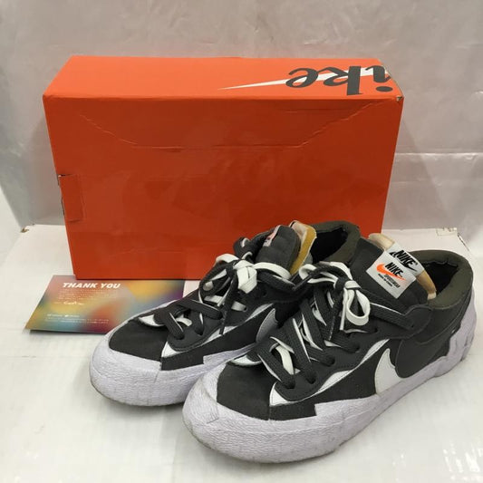 ナイキ NIKE スニーカー スニーカー DD1877-002 BLAZER LOW SACAI 26.5cm 箱有 26.5cm ロゴ、文字 白 / ホワイト / X 灰 / グレー /  メンズ USED 古着 中古 10105265