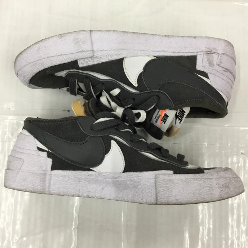 ナイキ NIKE スニーカー スニーカー DD1877-002 BLAZER LOW SACAI 26.5cm 箱有 26.5cm ロゴ、文字 白 / ホワイト / X 灰 / グレー /  メンズ USED 古着 中古 10105265