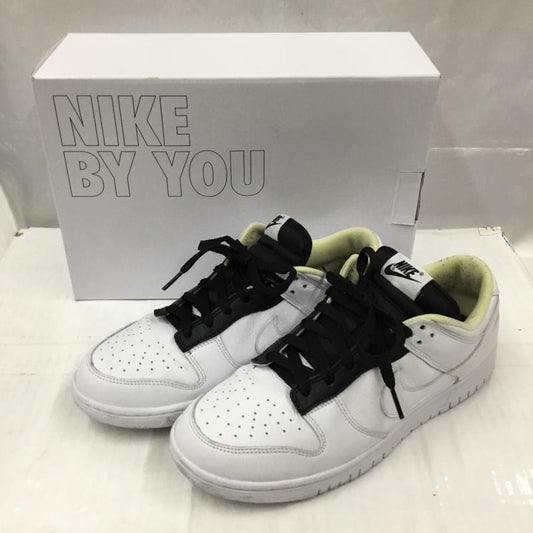 ナイキ NIKE スニーカー スニーカー DC6718-991 BY YOU DUNK LOW 26.5cm 箱有 26.5cm ロゴ、文字 白 / ホワイト / X 黒 / ブラック /  メンズ USED 古着 中古 10105266