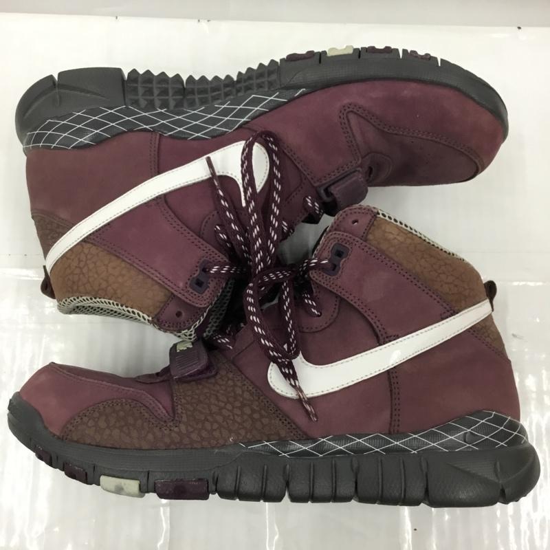 ナイキ NIKE スニーカー スニーカー 317390-511 TRAINER DUNK HIGH 29cm 29.0cm ロゴ、文字 紫 / パープル / X 灰 / グレー /  メンズ USED 古着 中古 10105269