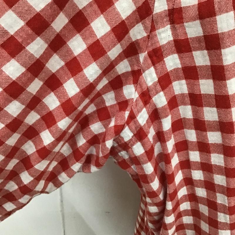 ラルフローレン RALPHLAUREN シャツ、ブラウス 長袖 長袖シャツ ギンガムチェックシャツ カラーシャツ ボタンダウンシャツ チェック 白 / ホワイト / X 赤 / レッド /  メンズ USED 古着 中古 10105310