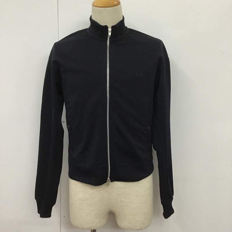 フレッドペリー FRED PERRY ジャケット、上着 ジャンパー、ブルゾン ジップアップジャケット ジャージ カジュアルジャケット XS ロゴ、文字 紺 / ネイビー /  メンズ USED 古着 中古 10105315