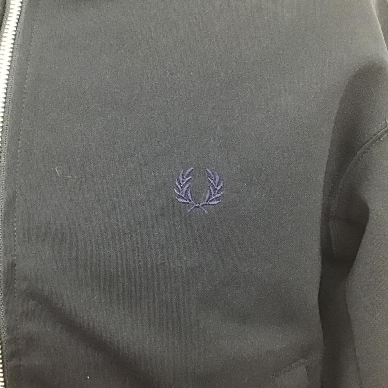 フレッドペリー FRED PERRY ジャケット、上着 ジャンパー、ブルゾン ジップアップジャケット ジャージ カジュアルジャケット XS ロゴ、文字 紺 / ネイビー /  メンズ USED 古着 中古 10105315