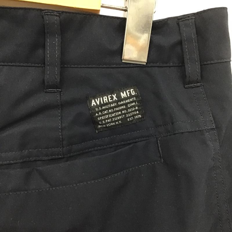アヴィレックス AVIREX パンツ ワークパンツ、ペインターパンツ ワークパンツ ワイドパンツ カジュアルパンツ XL 無地 紺 / ネイビー /  メンズ USED 古着 中古 10105316