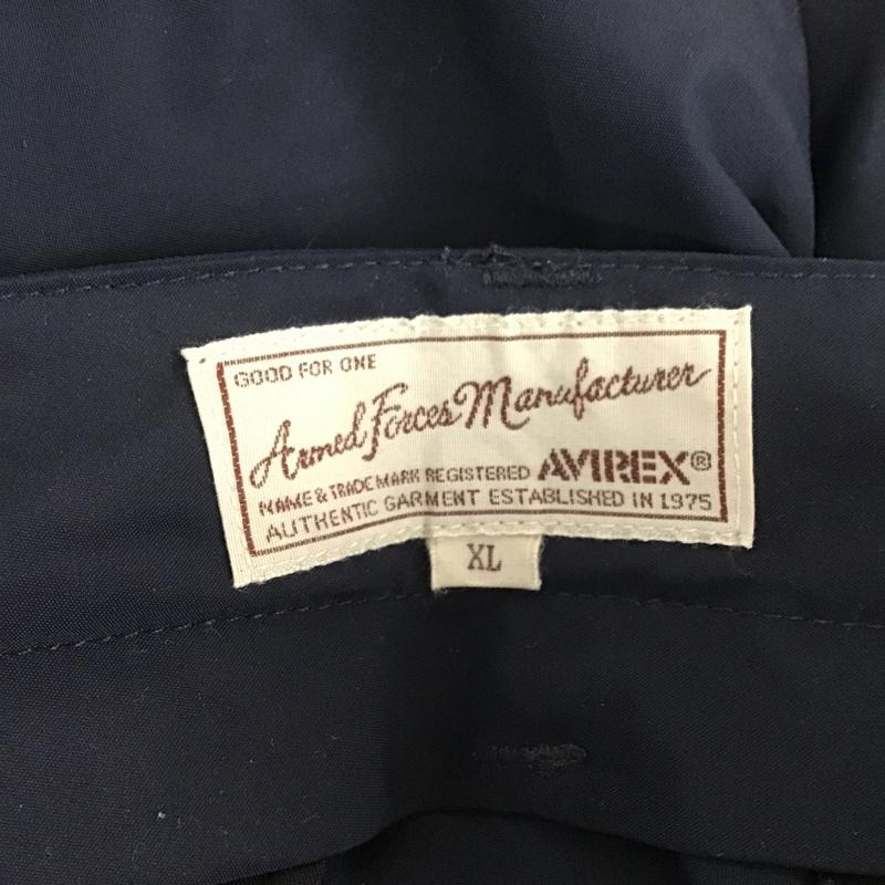 アヴィレックス AVIREX パンツ ワークパンツ、ペインターパンツ ワークパンツ ワイドパンツ カジュアルパンツ XL 無地 紺 / ネイビー /  メンズ USED 古着 中古 10105316