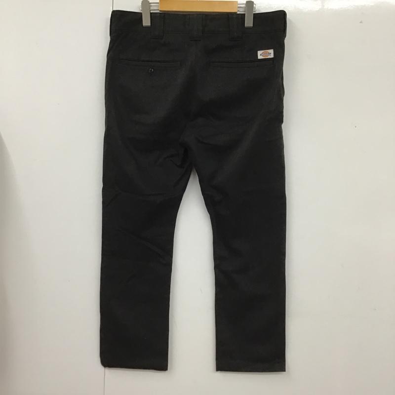ディッキーズ Dickies パンツ ワークパンツ、ペインターパンツ ワークパンツ ワイドパンツ カジュアルパンツ 34インチ 無地 黒 / ブラック /  メンズ USED 古着 中古 10105318