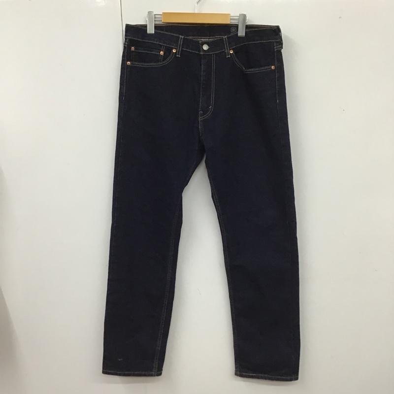 リーバイストラウスアンドコー Levi Strauss & co. パンツ デニム、ジーンズ デニムパンツ ストレートパンツ ワイドパンツ カジュアルパンツ 505 36 無地 インディゴ / インディゴ /  メンズ USED 古着 中古 10105321