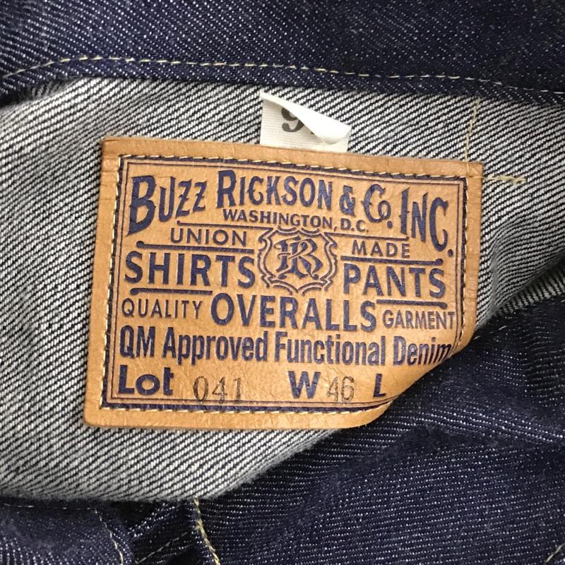 バズリクソンズ Buzz Rickson's ジャケット、上着 ジャケット、ブレザー Gジャン デニムジャケット カラージャケット アウター 46 無地 インディゴ / インディゴ /  メンズ USED 古着 中古 10105333
