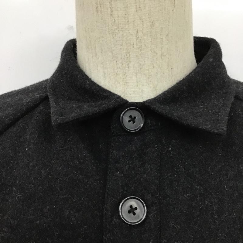 ラファイエット Lafayette シャツ、ブラウス 長袖 LFT11AW24 長袖シャツ L 無地 黒 / ブラック /  メンズ USED 古着 中古 10105340