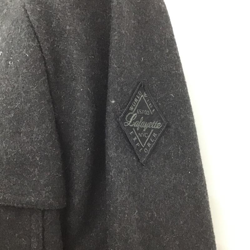 ラファイエット Lafayette シャツ、ブラウス 長袖 LFT11AW24 長袖シャツ L 無地 黒 / ブラック /  メンズ USED 古着 中古 10105340