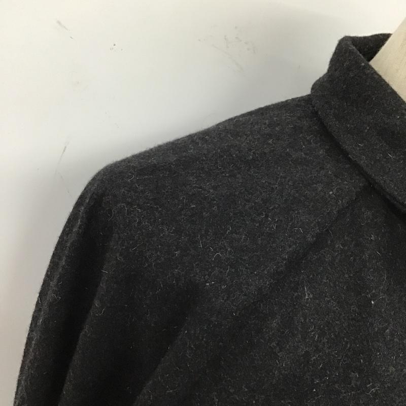 ラファイエット Lafayette シャツ、ブラウス 長袖 LFT11AW24 長袖シャツ L 無地 黒 / ブラック /  メンズ USED 古着 中古 10105340