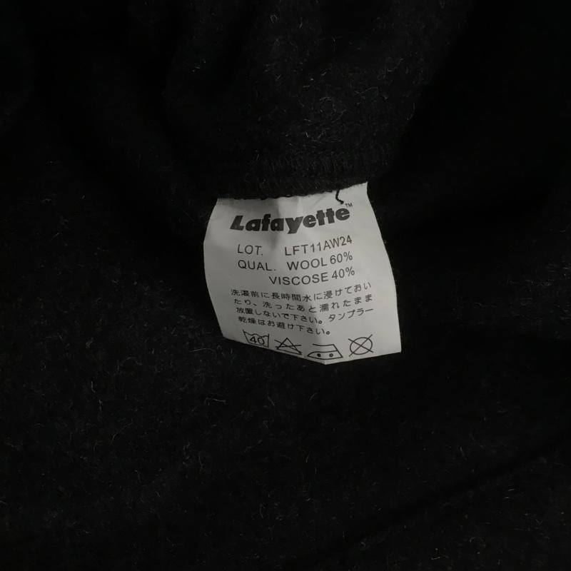 ラファイエット Lafayette シャツ、ブラウス 長袖 LFT11AW24 長袖シャツ L 無地 黒 / ブラック /  メンズ USED 古着 中古 10105340