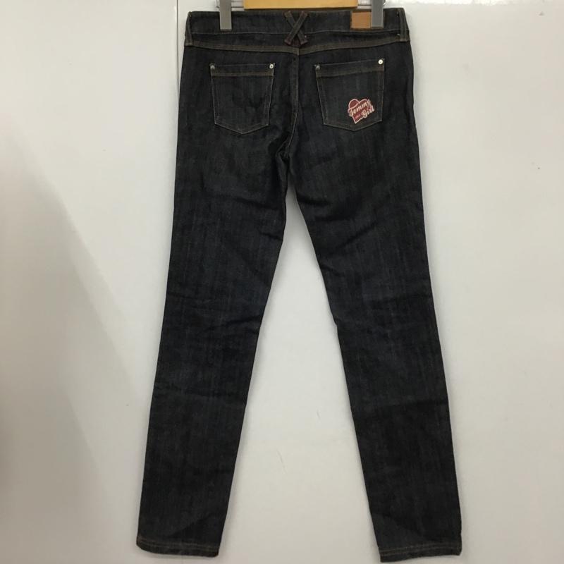 トミーガール tommy girl パンツ デニム、ジーンズ デニムパンツ スリムパンツ ストレッチジーンズ M 無地 インディゴ / インディゴ /  レディース USED 古着 中古 10105341
