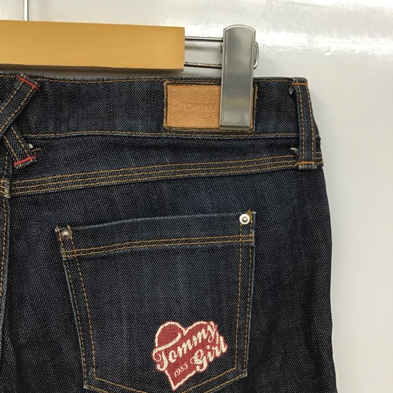 トミーガール tommy girl パンツ デニム、ジーンズ デニムパンツ スリムパンツ ストレッチジーンズ M 無地 インディゴ / インディゴ /  レディース USED 古着 中古 10105341