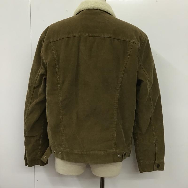 リーバイス Levi's ジャケット、上着 ジャケット、ブレザー 163650061 コーデュロイ 内側ボア L 無地 茶 / ブラウン /  メンズ USED 古着 中古 10105347