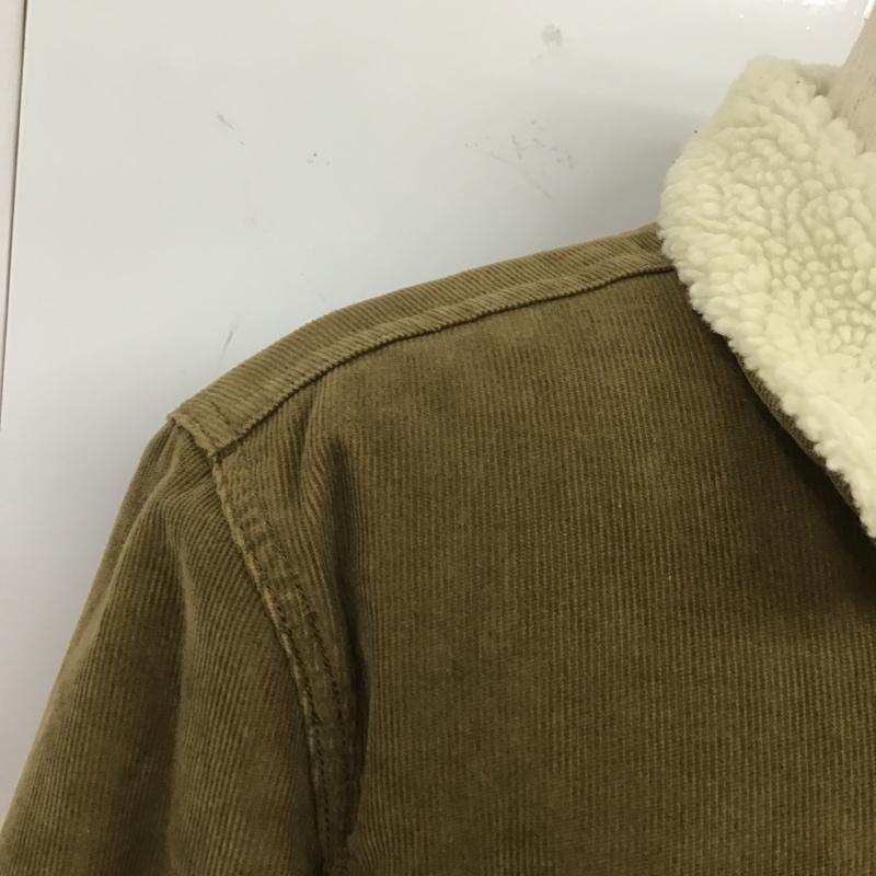 リーバイス Levi's ジャケット、上着 ジャケット、ブレザー 163650061 コーデュロイ 内側ボア L 無地 茶 / ブラウン /  メンズ USED 古着 中古 10105347