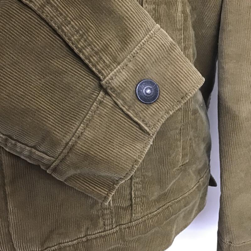 リーバイス Levi's ジャケット、上着 ジャケット、ブレザー 163650061 コーデュロイ 内側ボア L 無地 茶 / ブラウン /  メンズ USED 古着 中古 10105347