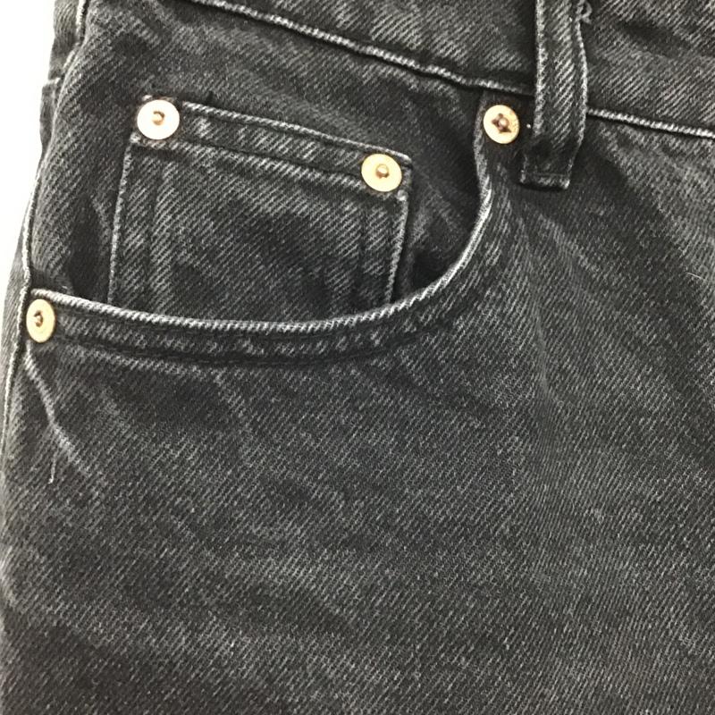 ザラ ZARA パンツ デニム、ジーンズ 26インチ 無地 黒 / ブラック /  レディース USED 古着 中古 10105362