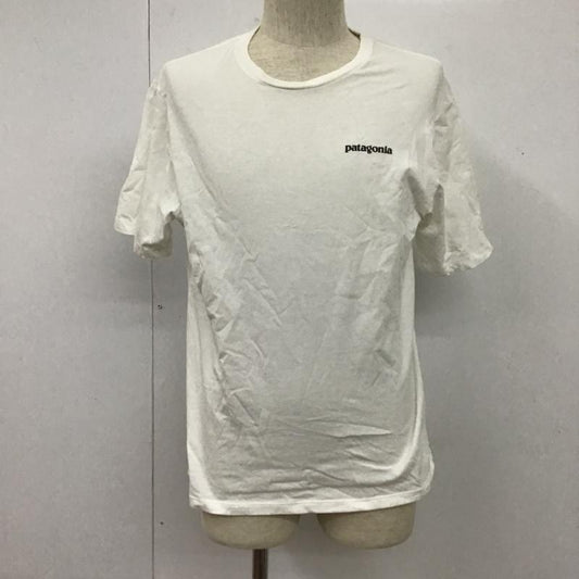 パタゴニア patagonia Tシャツ 半袖 S プリント 白 / ホワイト /  メンズ USED 古着 中古 10105365