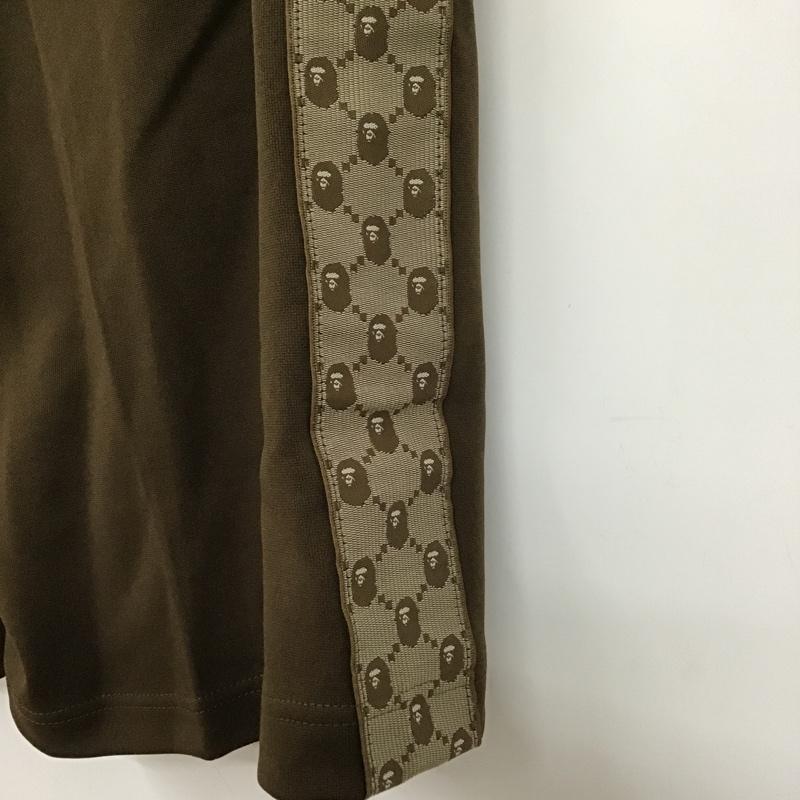 アベイシングエイプ A BATHING APE パンツ ショートパンツ L 無地 茶 / ブラウン /  メンズ USED 古着 中古 10105367