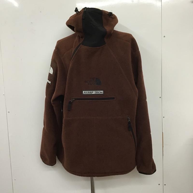 シュプリーム Supreme ジャケット、上着 ジャンパー、ブルゾン NA52208I The North Face Steep Tech Fleece フリースジャケット XL 無地 茶 / ブラウン /  メンズ USED 古着 中古 10105371