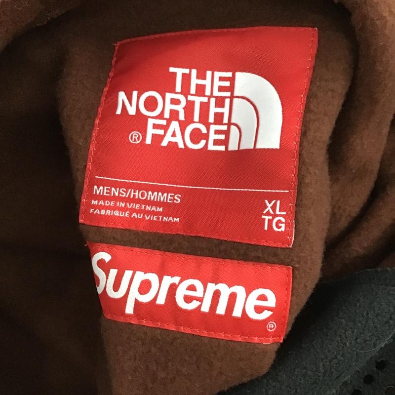 シュプリーム Supreme ジャケット、上着 ジャンパー、ブルゾン NA52208I The North Face Steep Tech Fleece フリースジャケット XL 無地 茶 / ブラウン /  メンズ USED 古着 中古 10105371
