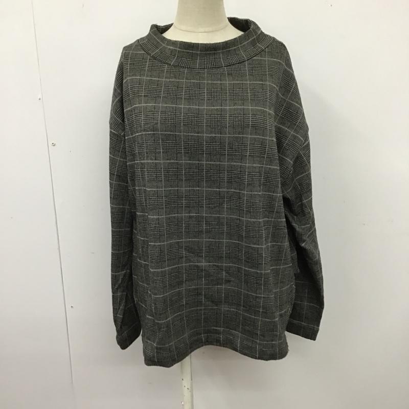 ニコアンド niko and... カットソー 長袖 チェック柄 ハイネック 4 チェック マルチカラー / マルチカラー /  レディース USED 古着 中古 10105373