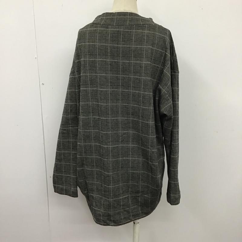 ニコアンド niko and... カットソー 長袖 チェック柄 ハイネック 4 チェック マルチカラー / マルチカラー /  レディース USED 古着 中古 10105373