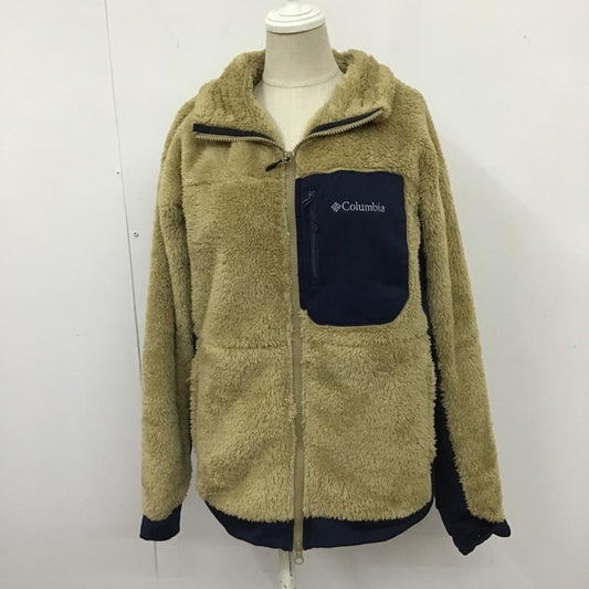 コロンビア Columbia ジャケット、上着 ジャケット、ブレザー PL0622 マウンテンズアーコーリングフルジップフリース L 無地 ベージュ / ベージュ /  レディース USED 古着 中古 10105380