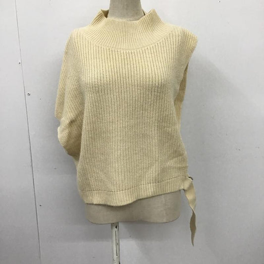 ニコアンド niko and... ベスト ベスト L 無地 アイボリー / アイボリー /  レディース USED 古着 中古 10105381
