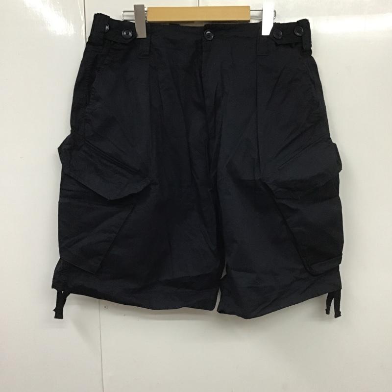 ミリタリー ミリタリー パンツ ショートパンツ ハーフパンツ ショートパンツ カジュアルパンツ ミリタリーパンツ royalnavy復刻 2 無地 紺 / ネイビー /  メンズ USED 古着 中古 10105387